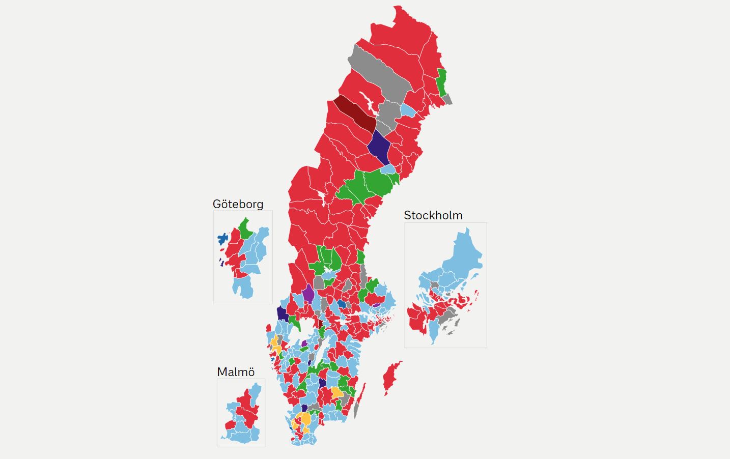 De Kommer Att Styra I Din Kommun - SVT Nyheter